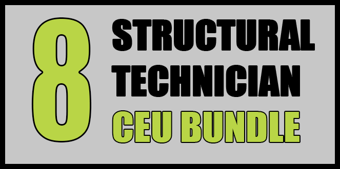 Texas Structural Technician 8 CEU Bundle Texas Structural Technician 8 CEU Bundle