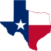 Texas Flag Map