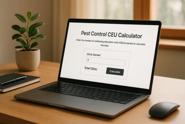 Pest Control CEU Calculator