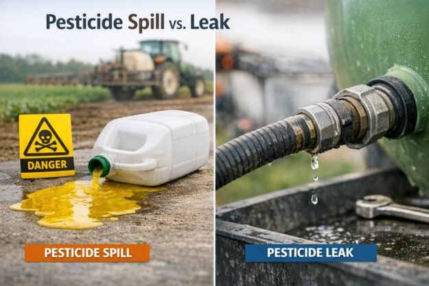 Pesticide Spills vs. Leaks: Key Differences and Responses