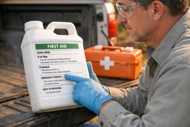 First Aid Label Sections: What Applicators Must Know
