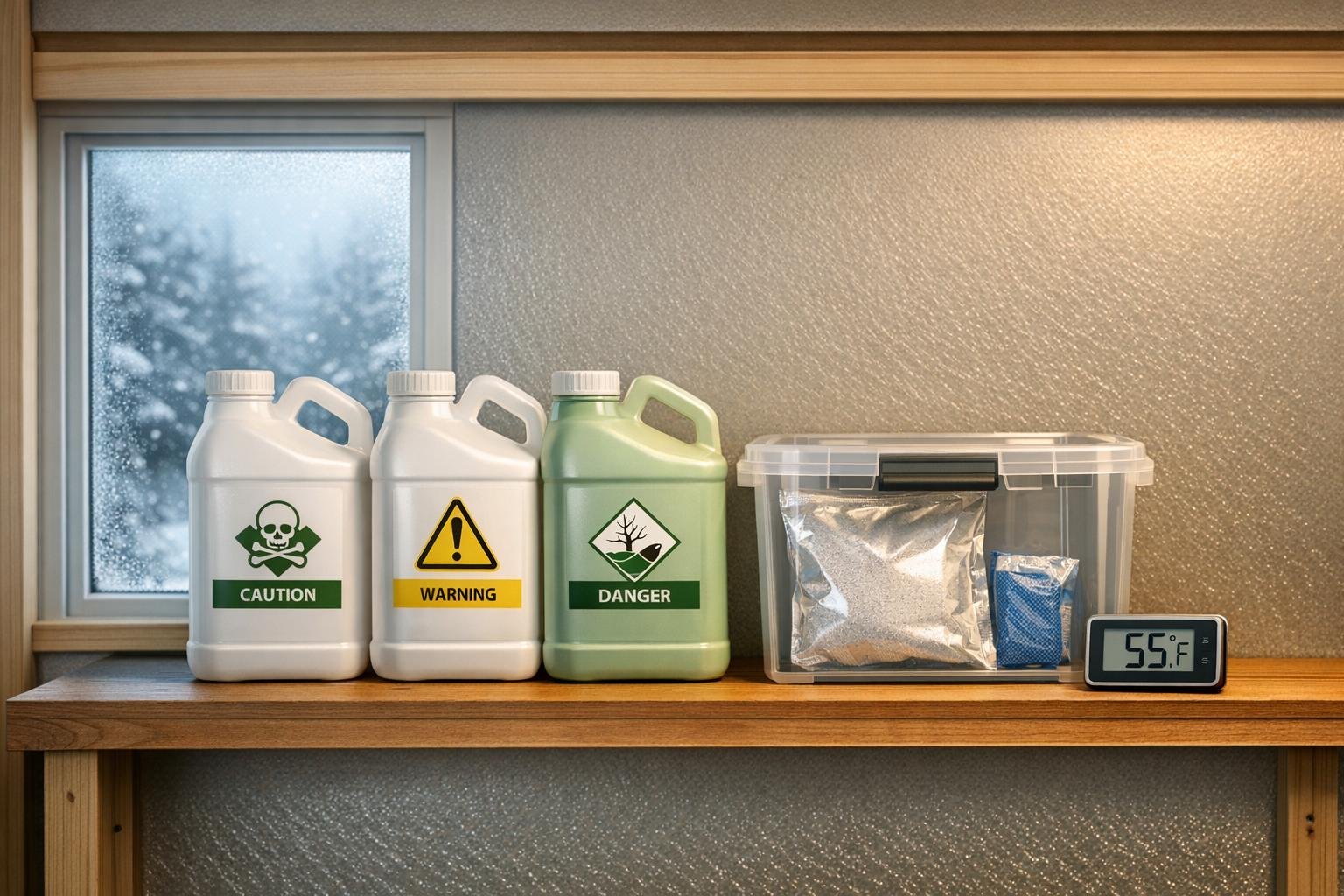 Pesticide Storage Tips for Freezing Temperatures