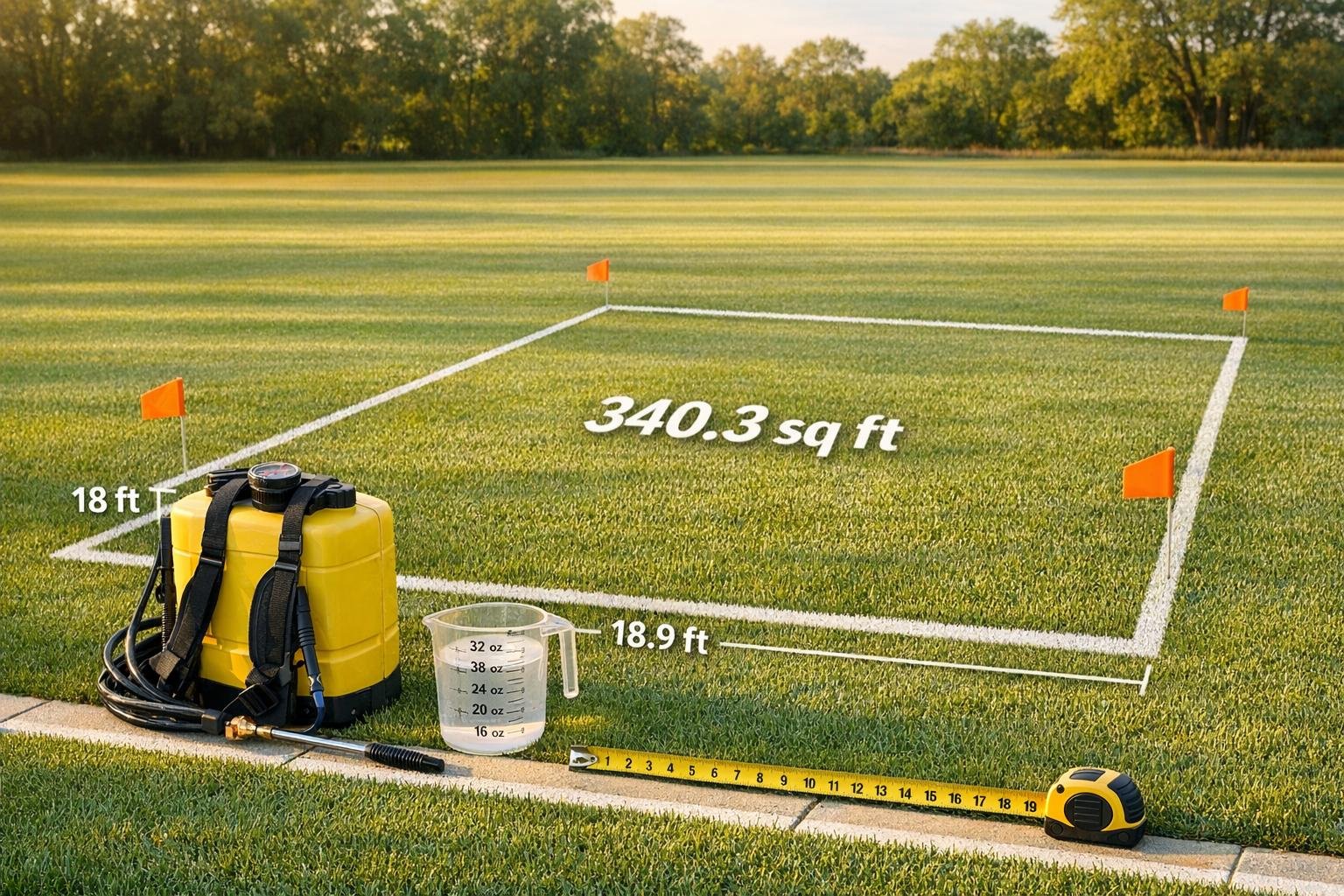 1/128th Rule for Backpack Sprayer Calibration