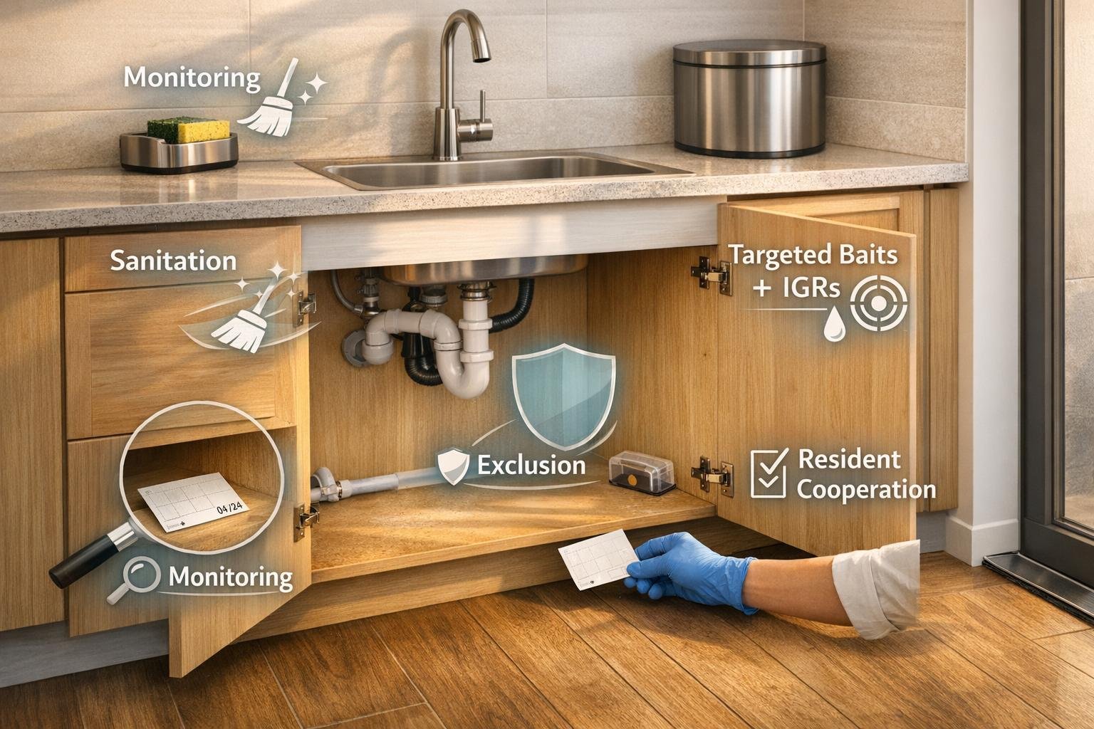 German Cockroach IPM: Key Strategies