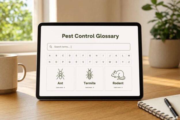 Pest Control Terminology Glossary