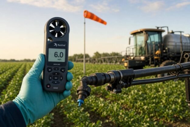 Wind Speed Limits for Pesticide Application