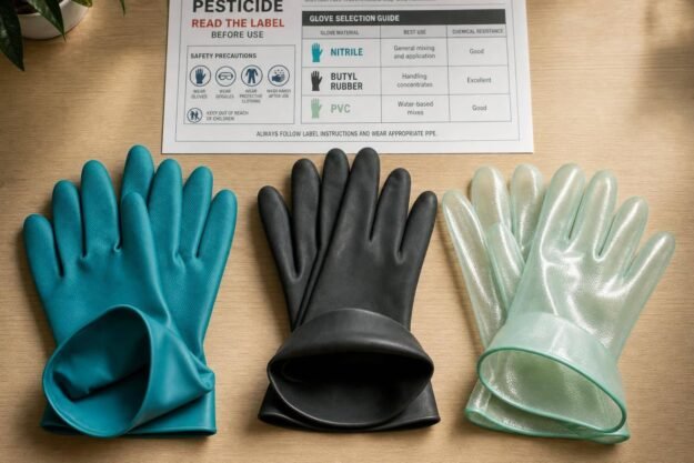 Best Glove Materials for Pesticide Safety