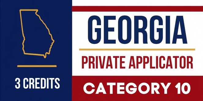 Georgia private applicator category 10 Georgia Private Applicator Category 10