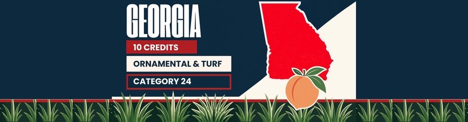 Georgia Category 24 Ornamental and Turf 10 Credit Bundle